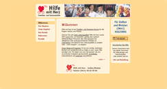 Desktop Screenshot of hilfe-mit-herz.de